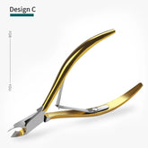 Cuticle Nippers Nail Manicure Cuticle Scissors Clippers Trimmer Dead Skin Remover Pedicure Stainless Steel Cutters Tool